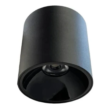 Spot LED/12W/230V 4000K d. 8 cm negru