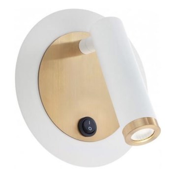 Spot LED de perete CLOSER LED/6W/230V alb Redo 01-3089