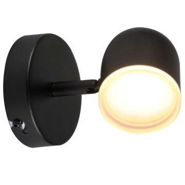 Spot LED de perete RAWI LED/4,2W/230V negru