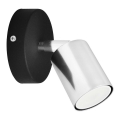 Spot LED de perete TUNE 1xGU10/6,5W/230V crom mat/negru