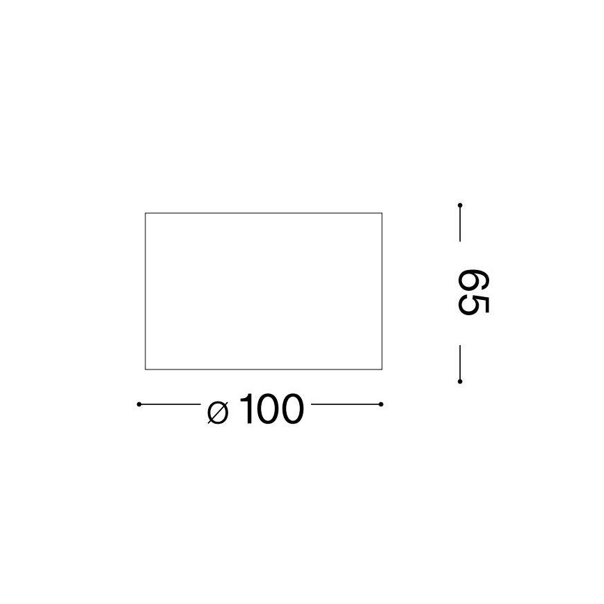 Spot LED Ideal Lux SPIKE 1xGX53/9W/230V alb