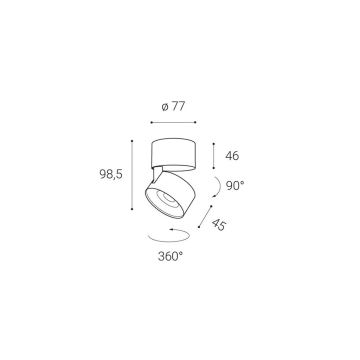 Spot LED KLIP ON LED/11W/230V LED2