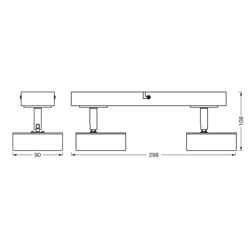 Spot LED Ledvance DECOR PLUTO 2xLED/4,8W/230V