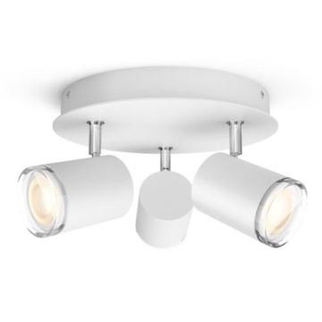 Spot LED pentru baie dimabil Hue ADORE 3xGU10/5W/230V IP44 Philips + telecomandă