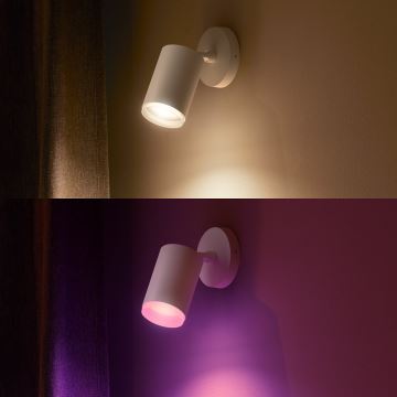 Spot LED RGB Hue FUGATO 1xGU10/5,7W/230V Philips