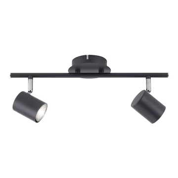 Spot LED TARIK 2xGU10/5W/230V antracit Leuchten Direkt 11942-13