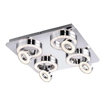 Spot LED TIM 4xLED/2,8W/230V + 4xLED/3,1W Leuchten Direkt 14522-17