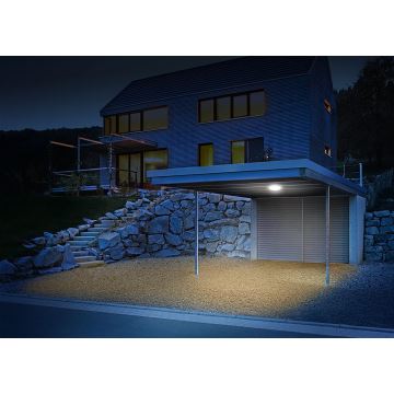 Steinel 035440 - LED Lampă exterior cu senzor QUATTRO LED/10W/230V IP54