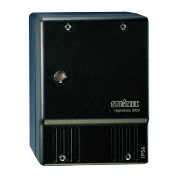 STEINEL 550516 - Senzor NightMatic 3000 Vario negru