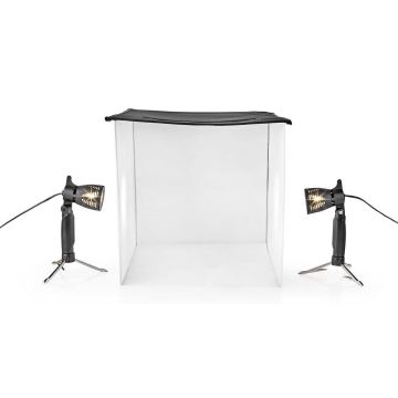 Studio foto LED portabil 2xGU10/5W/230V