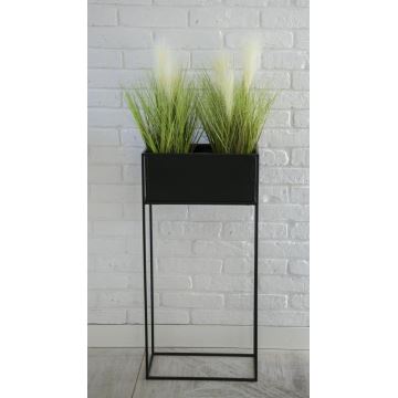 Suport de flori 90x44 cm negru