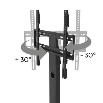 Suport de podea pentru televizor Hama 32-65" negru