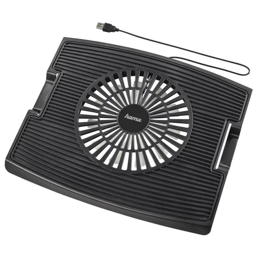 Suport de răcire pentru laptop 1x ventilator USB negru Hama