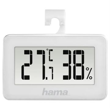Termometru interior cu higrometru 1xCR2025 alb Hama