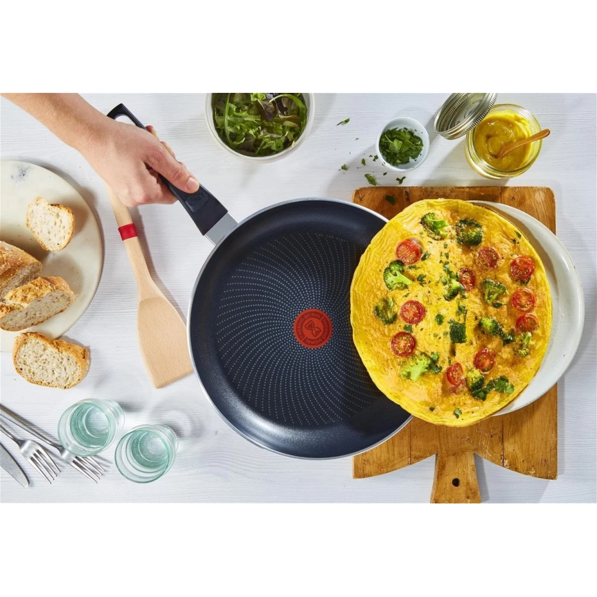 Tigaie wok Tefal START&COOK 28 cm