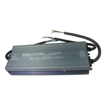 Transformator electronic LED 250W/12V IP67