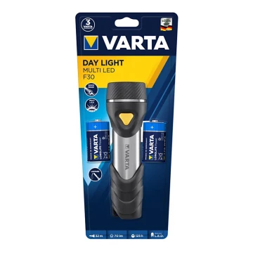 Varta 17612101421 - Lanternă cu LED LUMINĂ DE ZI LED/2xD