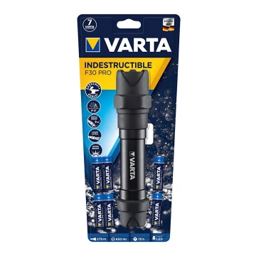 Varta 18714101421 - Lanterna LED INDESTRUCTIBLE LED/6W/6xAA