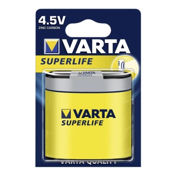 Varta 2012 - 1 buc Bateri zinc carbon SUPERLIFE 4,5V