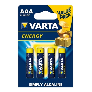 Varta 4103 - 4 buc Baterii alcaline ENERGY AAA 1,5V