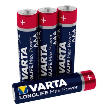 Varta 4703101404 - 4 buc Baterie alcalină LONGLIFE AAA 1,5V