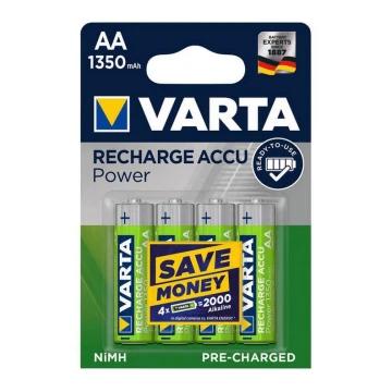 Varta 56746101404 - 4 buc Baterie alcalină RECĂRCARE AA 1.2V/1350 mAh