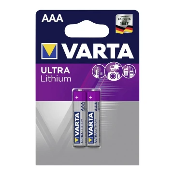 Varta 6103301402 - 2 buc Baterie litiu ULTRA AAA 1,5V