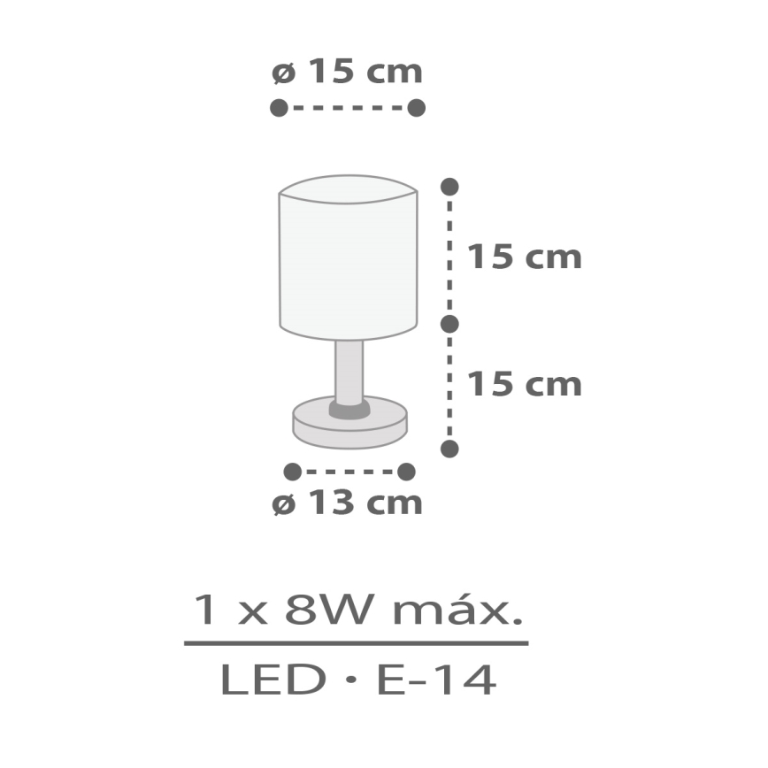 Veioză pentru copii Dalber 60621 RHICO AND CROCO 1xE14/8W/230V