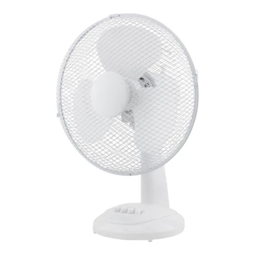 Ventilator de masa 30cm, alb, 3 viteze, 40W