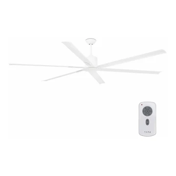 Ventilator de tavan FARO 33461A ANDROS XL alb + telecomandă