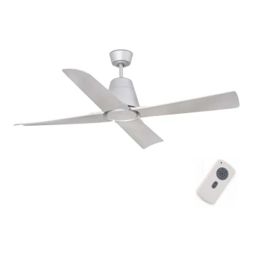 Ventilator de tavan FARO 33489 TYPHOON IP44 gri + telecomandă