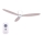 Ventilator de tavan Lucci air 210518 AIRFUSION RADAR alb/lemn + telecomandă