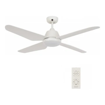 Ventilator LED de tavan Lucci Air 212994 ARIA LED/18W/230V alb + telecomandă