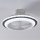 Ventilator LED dimabil de tavan LED/25,5W/230V alb/gri 2700-6500K Eglo + telecomandă