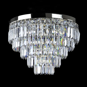 Wranovsky JWZ024060301 - Lustră de cristal aplicată PORTO 5xE14/40W/230V + 1xE27/40W